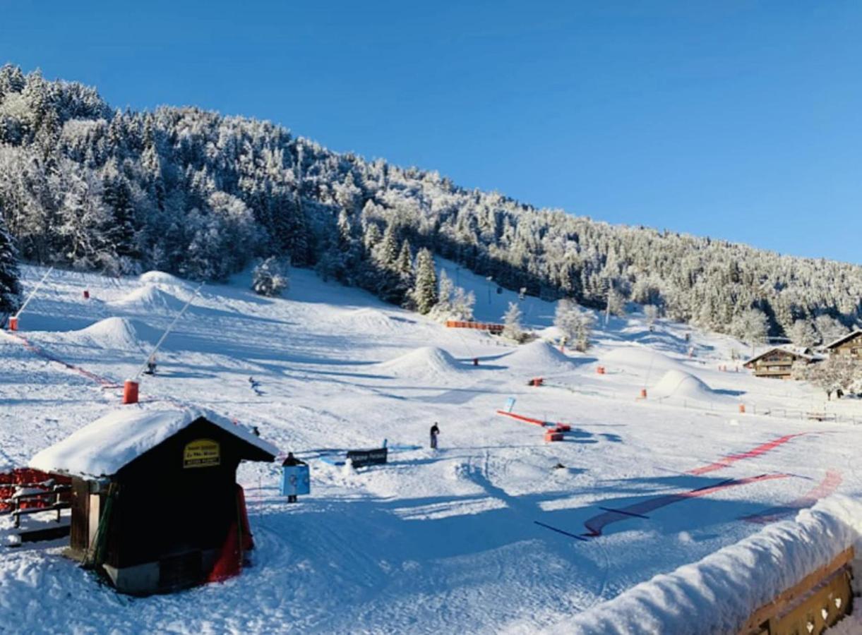 Apartment In Morzine - Ski In - Sleeps 6 Eksteriør bilde