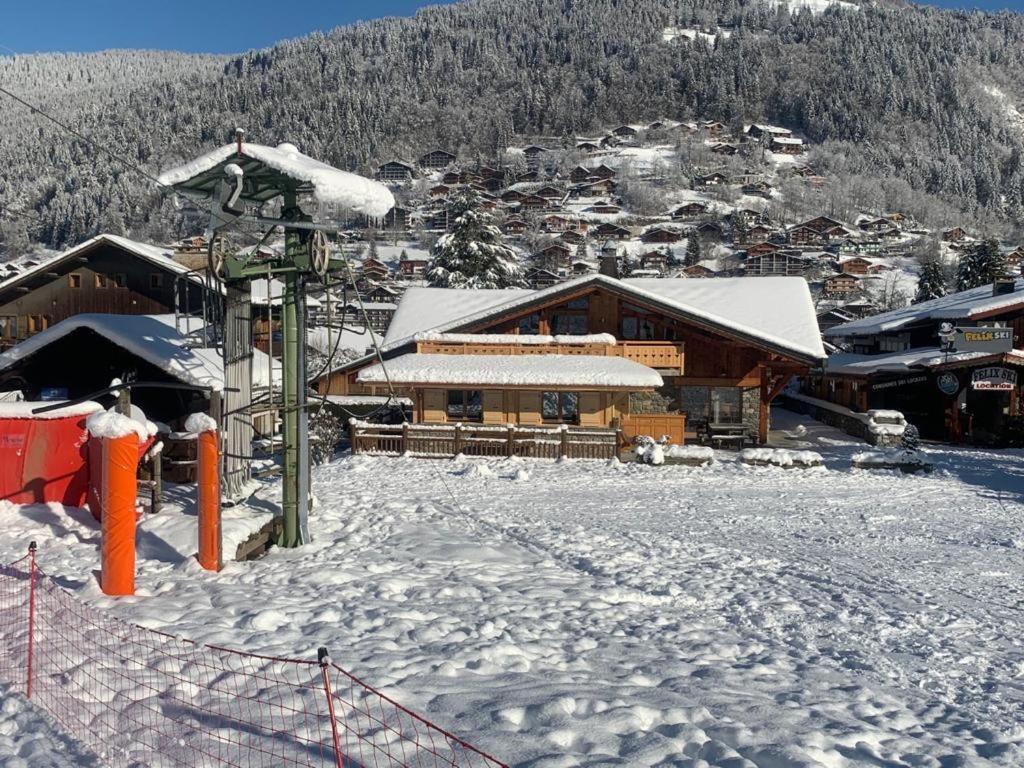 Apartment In Morzine - Ski In - Sleeps 6 Eksteriør bilde